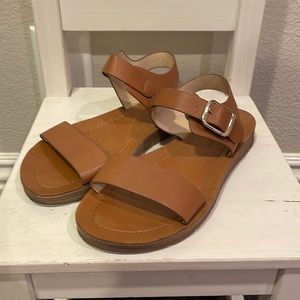 Cat & Jack girls tan brown sandals